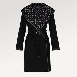 Louis Vuitton Black Trench Coat